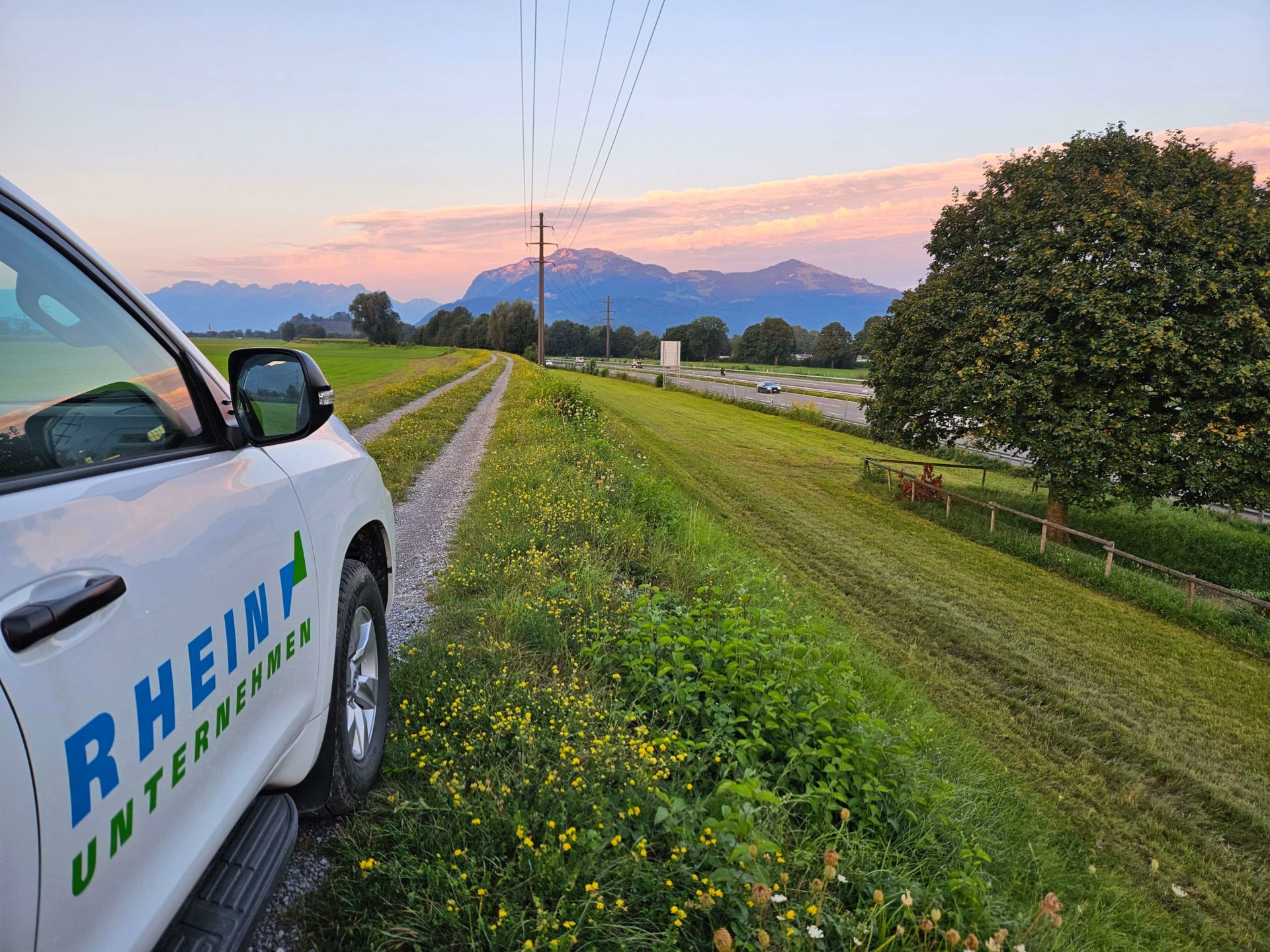 Loseren bis Zollamt Kriessern, Oberriet Rhein - Bild1